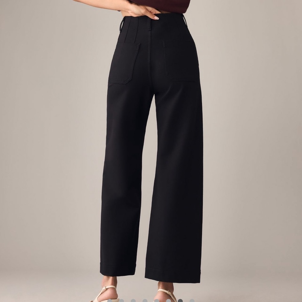 Anthropologie Maeve Colette Ponte Size 31 Black